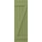 Ekena Millwork Americraft 5-Board (2 Batten) Wood Joined Board-n-Batten Shutters w/ Z-Bar, ARW102BB518X77MGH, PR ARW102BB518X77MGH - alternate 6